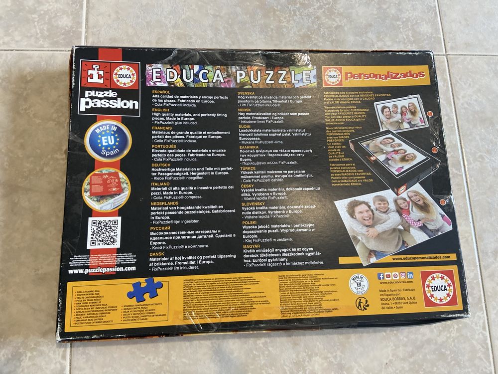 Puzzle 1000 peças
