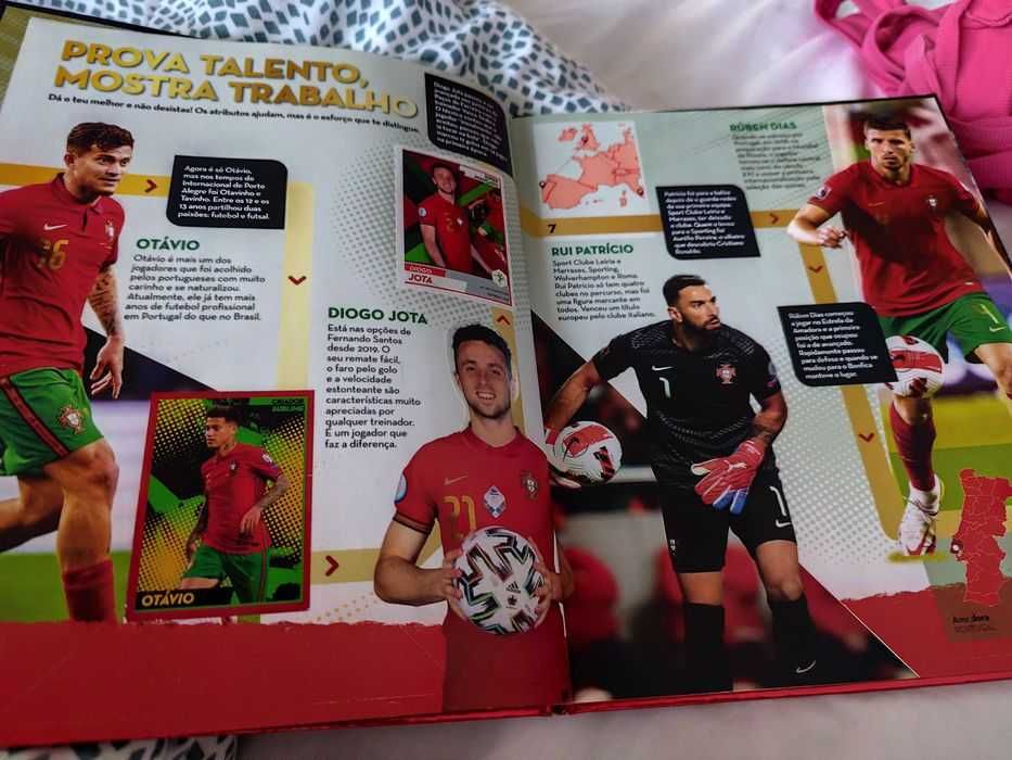 Caderneta Panini OFICIAL
Fome de vencer
FPF portugal