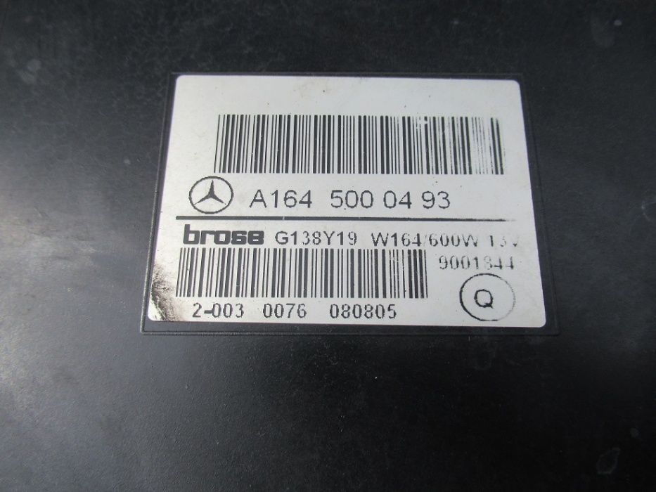 mercedes W251 W164 wentylator chłodnicy 600W