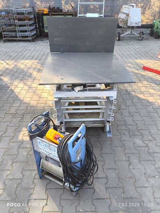 Winda drabina dekarska Geda STANDARD 12-22m wciągarka podnośnik Nr.5