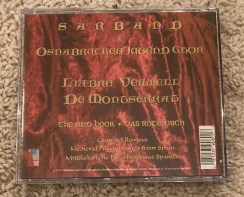 Sarband - Llibre Vermell de Montserrat (CD Jaro, 1994)