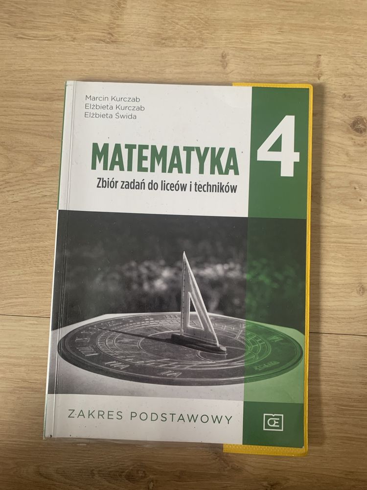 Zbiór zadań do matematyki klasa 4 LO poziom podstawowy