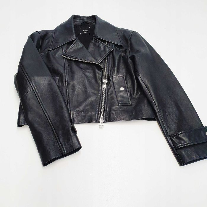 Kurtka damska skórzana ramoneska Alysi L