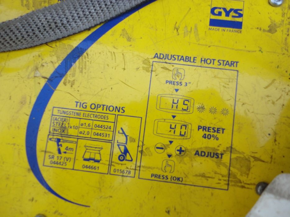 Spawarka spawarka inwertorowa Gysmi 165 MMA podreczna lekka