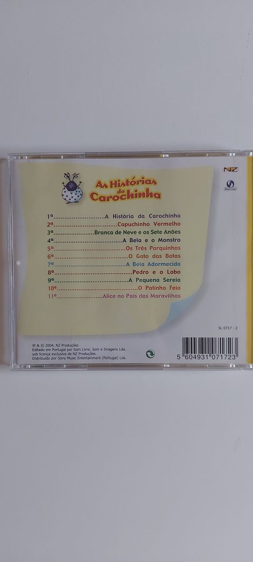 As histórias da Carochinha