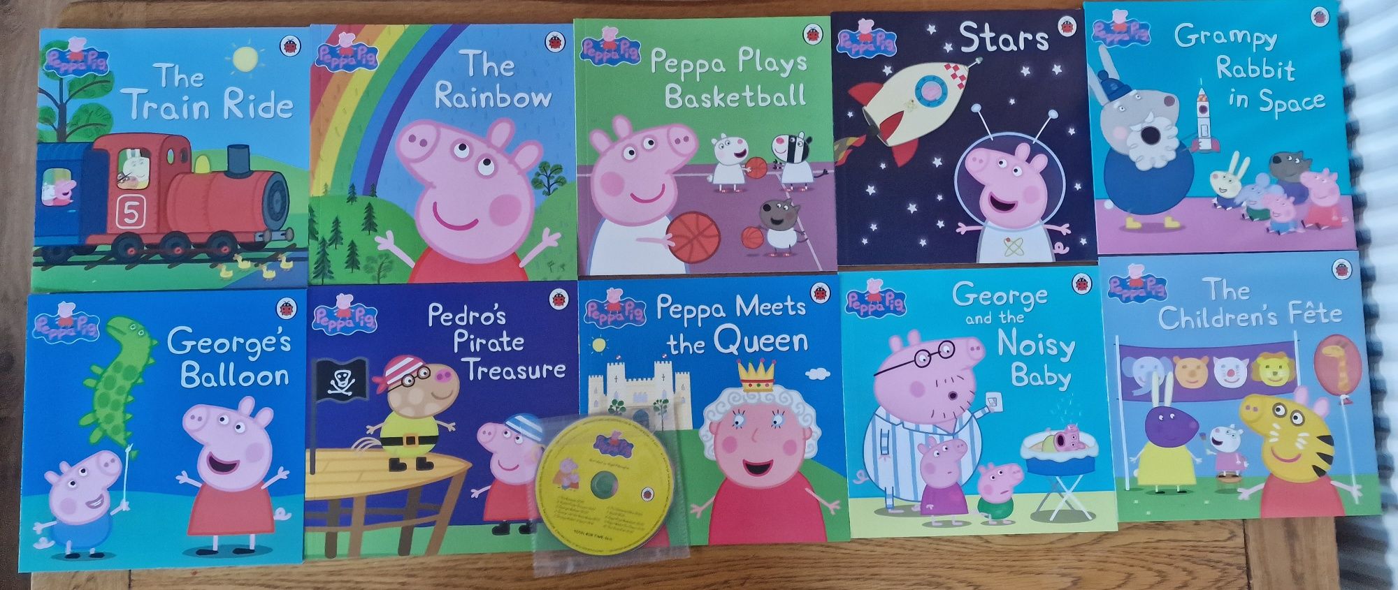 Peppa pig angielskie książeczki dla dzieci