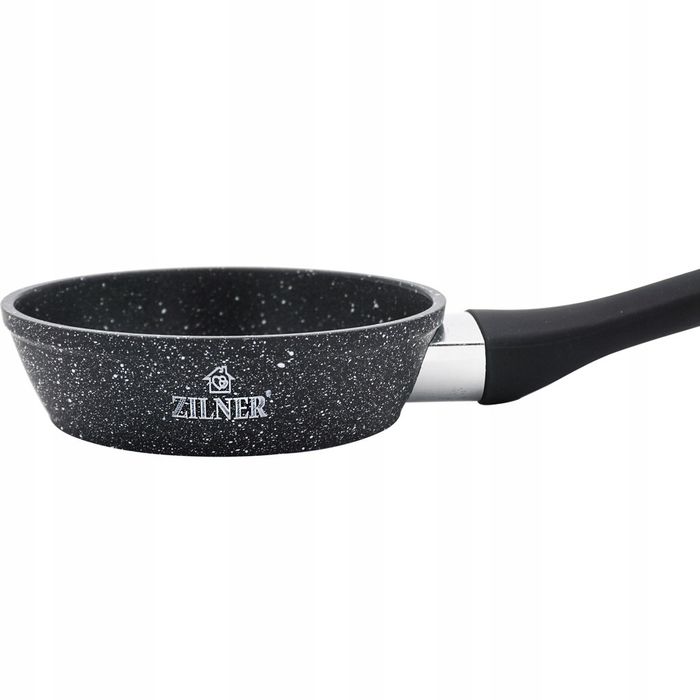 solidna patelnia głęboka powłoka marmurek śr.20cm