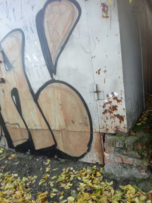 Гараж металевий високий