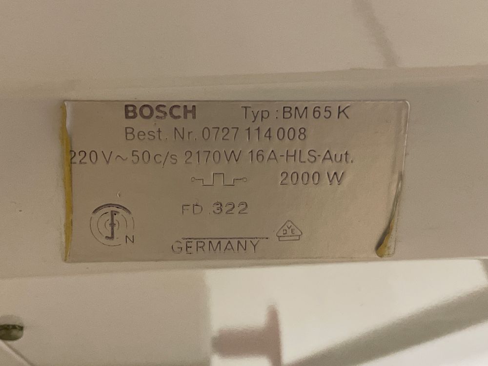 Magiel elektryczny Bosch BM65K – koniec z zagnieceniami!