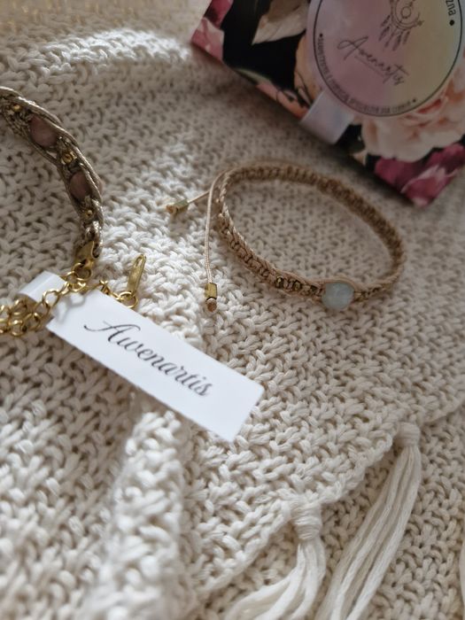 Bransoletka Jadeit zielony. Rękodzieło. Hand made. Na prezent