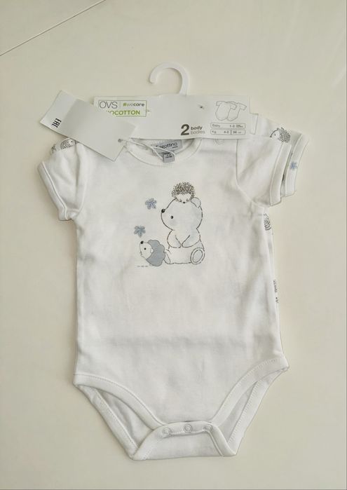 Набір боді, бодіки 0-3 міс Ovs / Fagottino mini