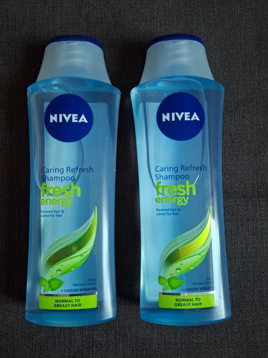 Nivea Fresh Energy, szampon do włosów przetłuszczających, 250 ml