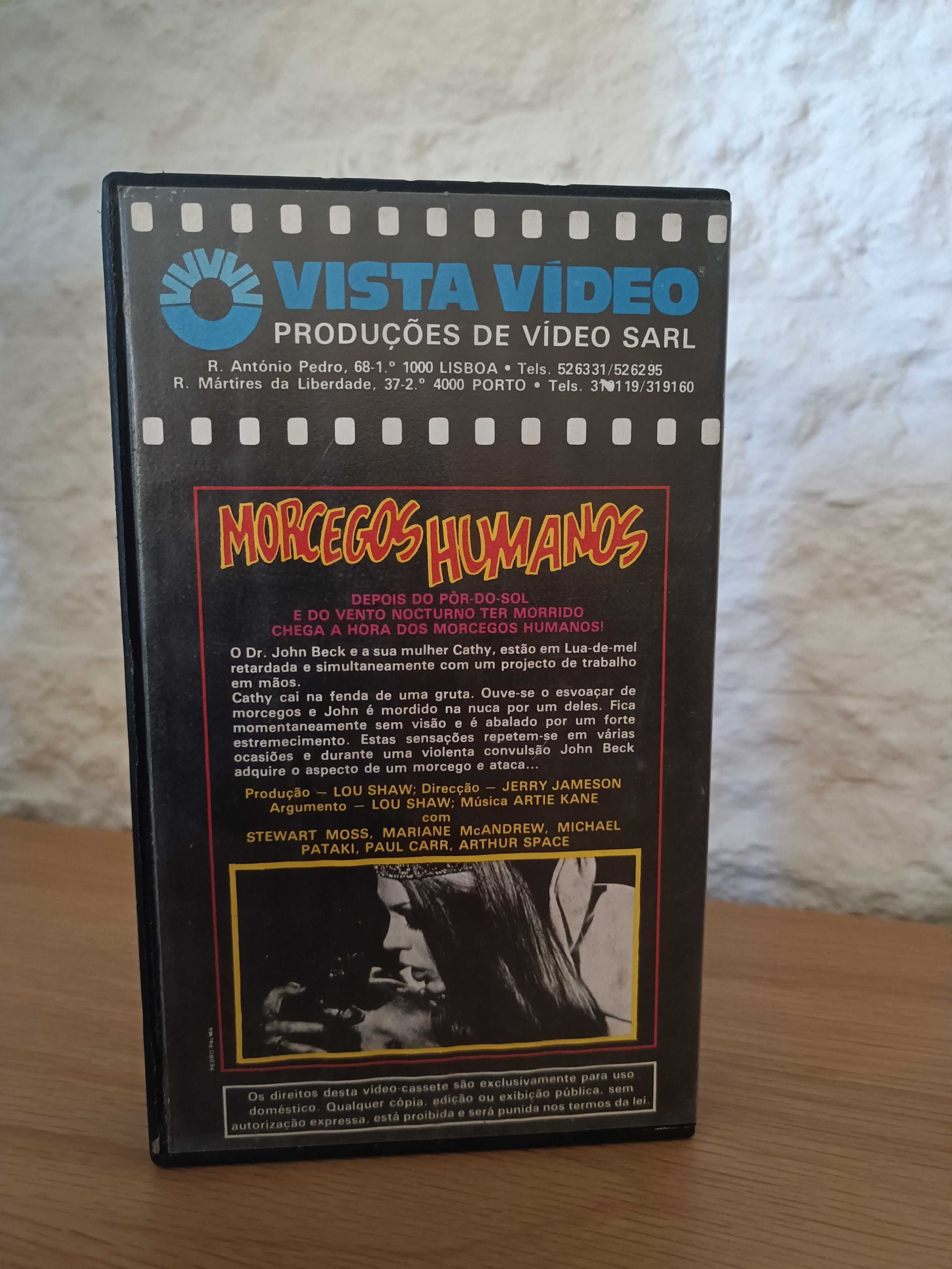 Filme VHS Morcegos Humanos (The Bat People)