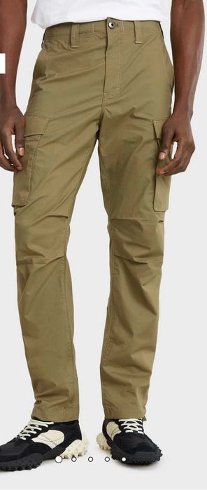 G-Star RAW чоловічі оливкові штани карго 34-32