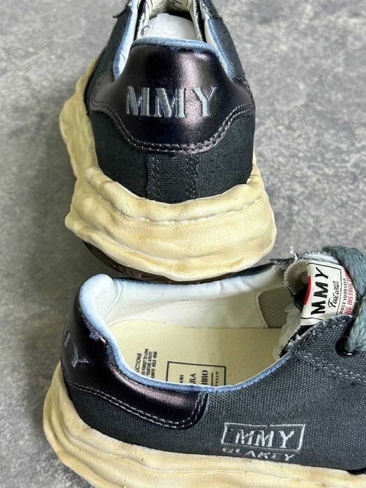 Кеди MMY Blakey Maison Mihara Yasuhiro сині сірі кеды синие кроссовки