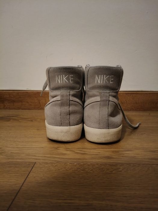Sapatilhas Nike Mid Blazer 77 Cinzentas - Usadas!