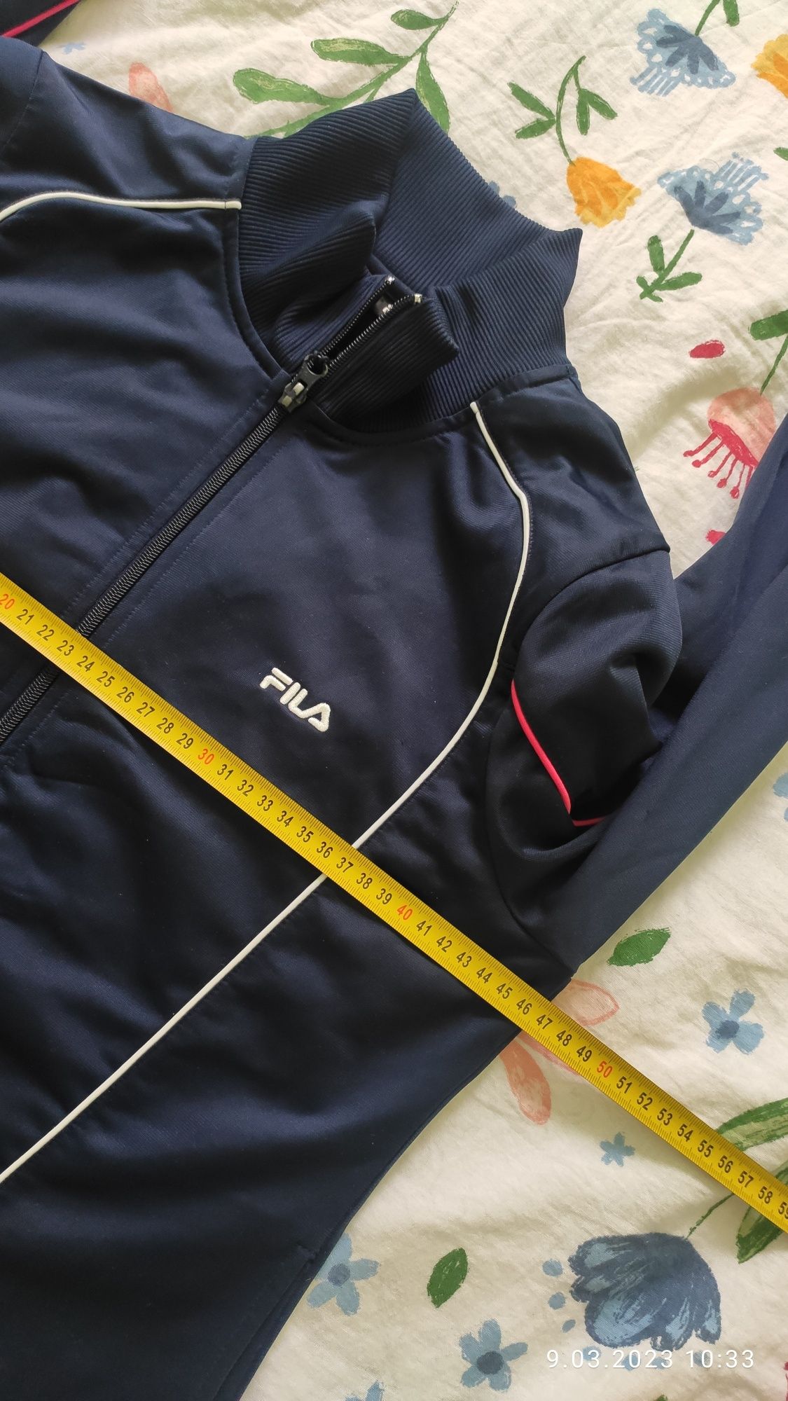 Bluza z zamkiem sportowa damska Fila rozmiar M/L.