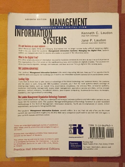 Management Information Systems