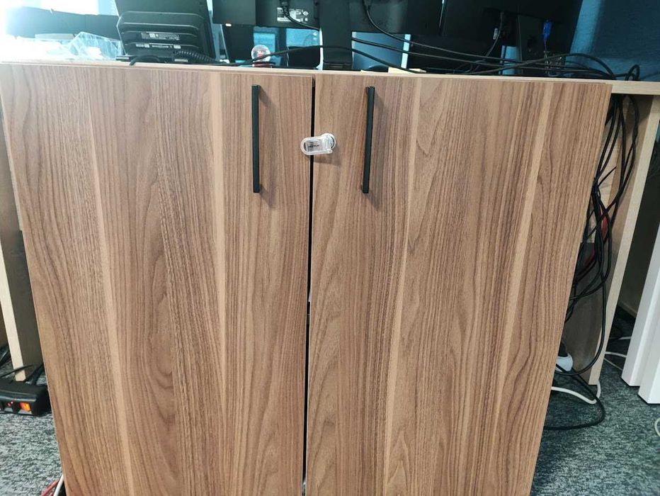 Komoda biurowa orzech komody