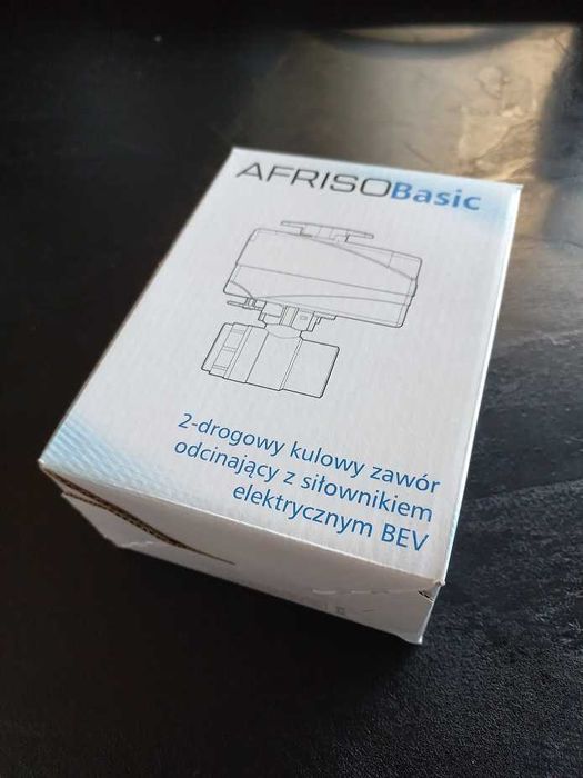 AFRISOBasic , 2-drogowy kulowy zawór odcinający z siłownikiem BEV