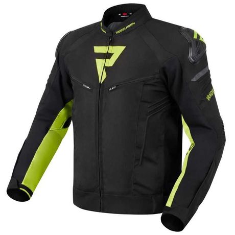 Męska Kurtka Tekstylna Rebelhorn Vandal Black/Fluo Yellow XXS