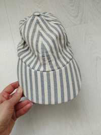 Reserved czapka z daszkiem w paski