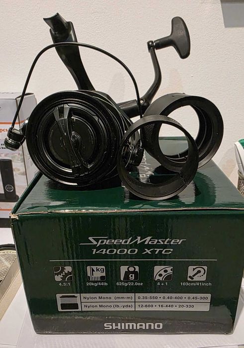 SHIMANO legendarny Kołowrotek  SPEEDMASTER 14000 XTC