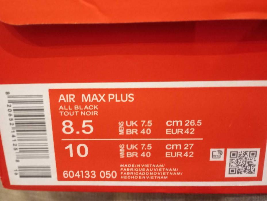 Buty Nike Air Max Plus 42 Nowe!