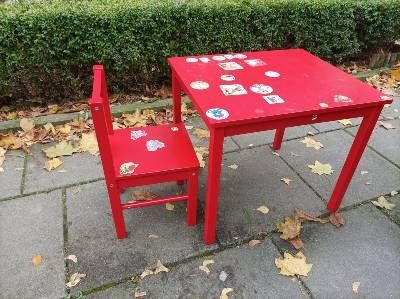Stolik i krzesełko dziecięce