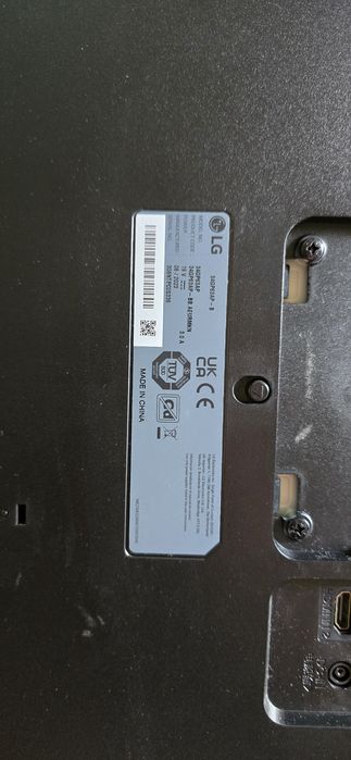 Монитор LG 34GP63A UltraGear в упаковке на запчасти с разбитой матрице