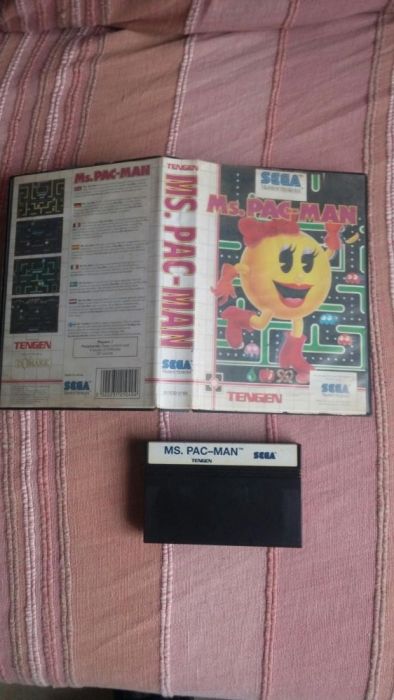 Jogo Ms Pacman Master System
