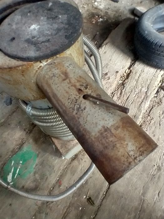 Piec , koza , sprawny używany idealny do ogrzewania