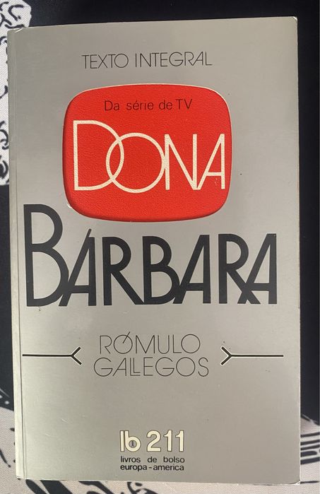 Livro - Dona Barbara (serie de tv)