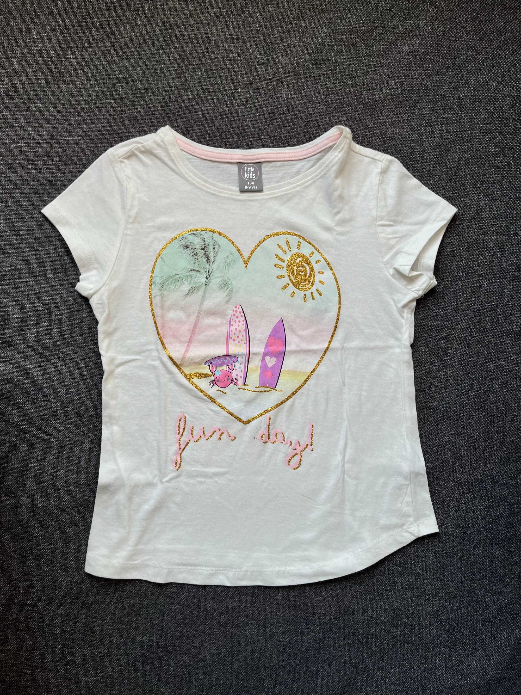 t-shirt koszulka r.134 4y24058