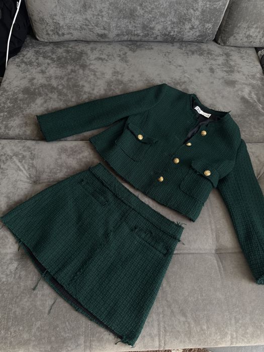 Твідовий костюм Zara