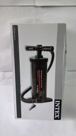 Насос помпа для матраца Intex  Double Quick III S Hand Pump 68605