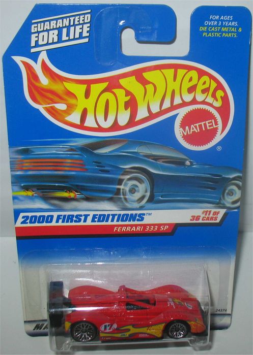 Hot Wheels - Ferrari 333 SP (2000)