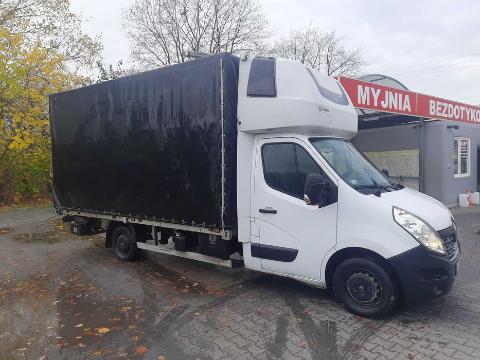 Sprzedam-zamienie renault master-plandeka+winda