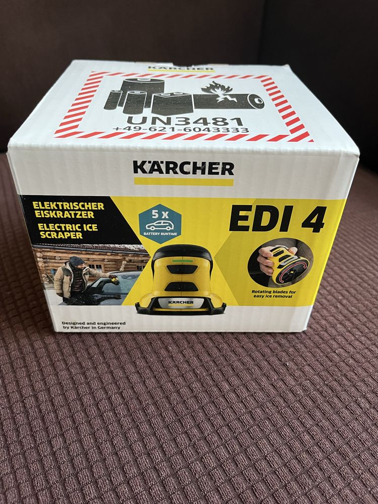 Akumulatorowa skrobaczka do szyb edi 4 karcher