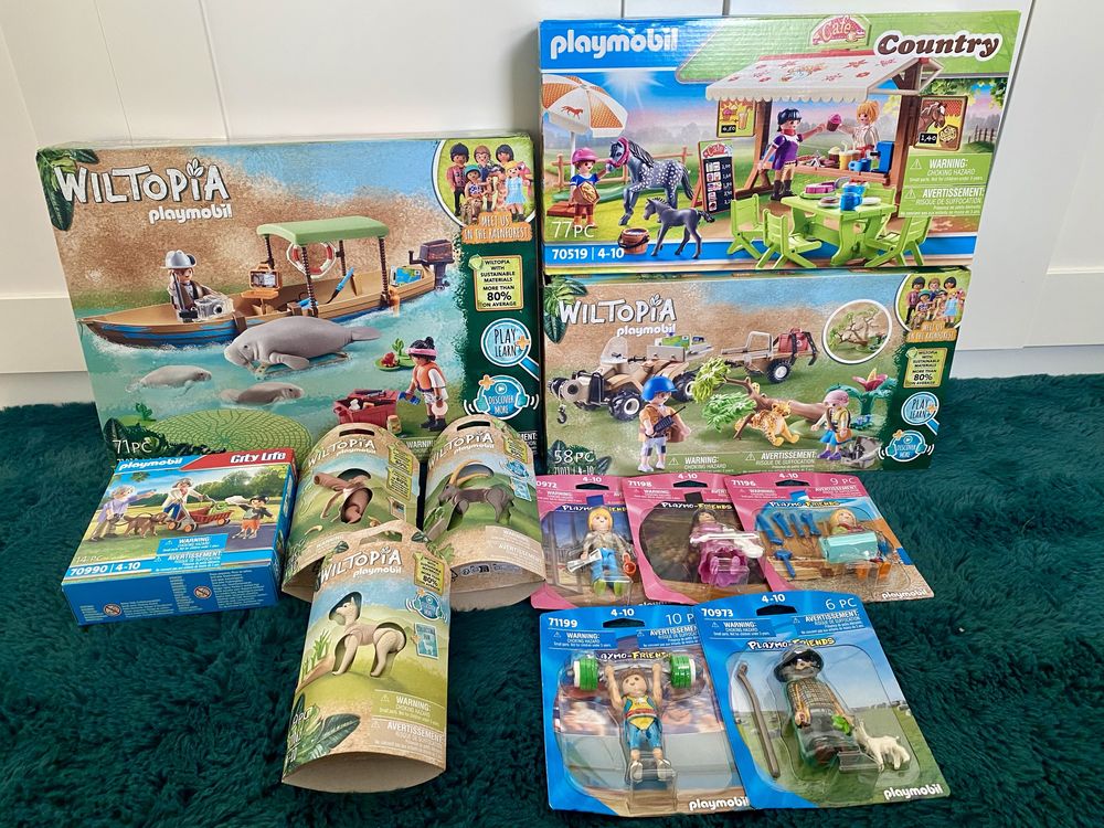 Playmobil 12 nowych zestawów box