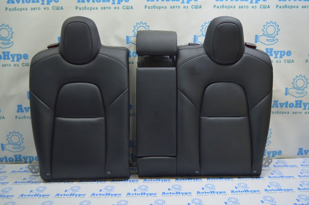 Задний ряд сидений 2 ряд Tesla Model 3 18- кожа черная, с подогревом 7