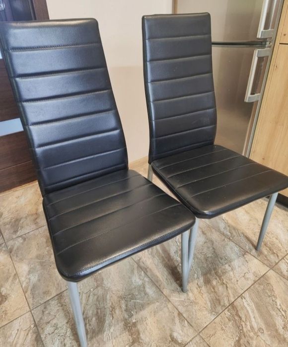 Krzesła pokojowe 2 szt. Brazowe