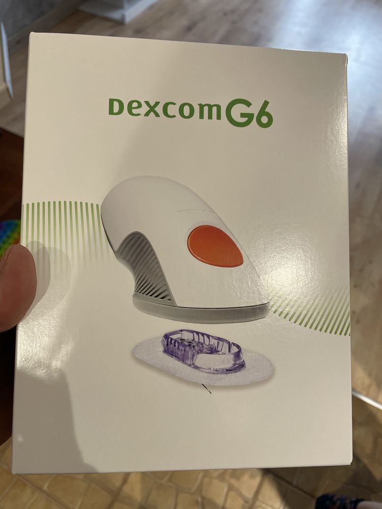 Dexcom g6 6 sensorów +transmiter NOWY