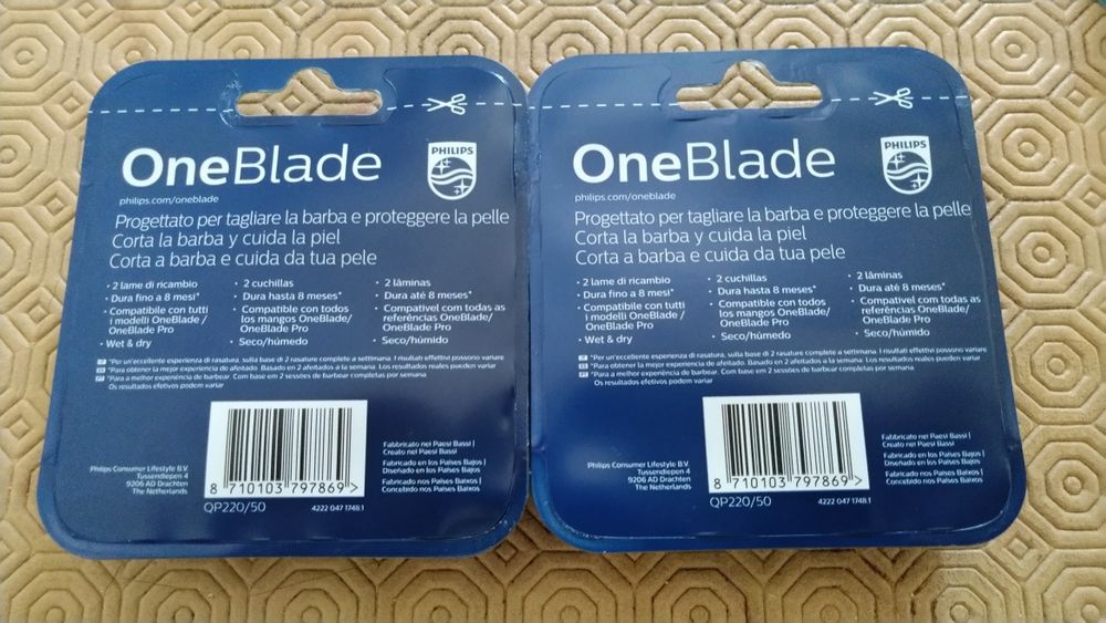 Recargas Philips OneBlade & Face + Body