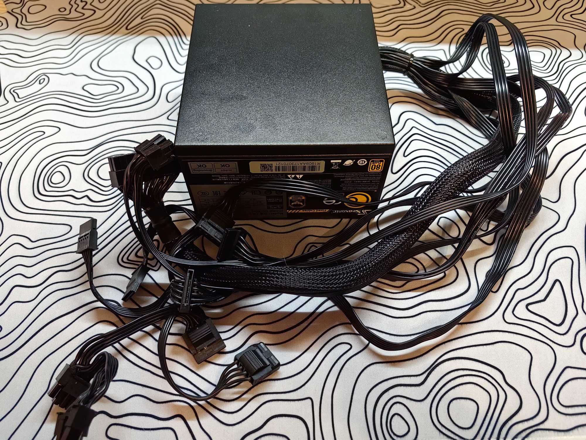 Zasilacz Seasonic Core GC-500 80 Plus Gold 500w na gwarancji