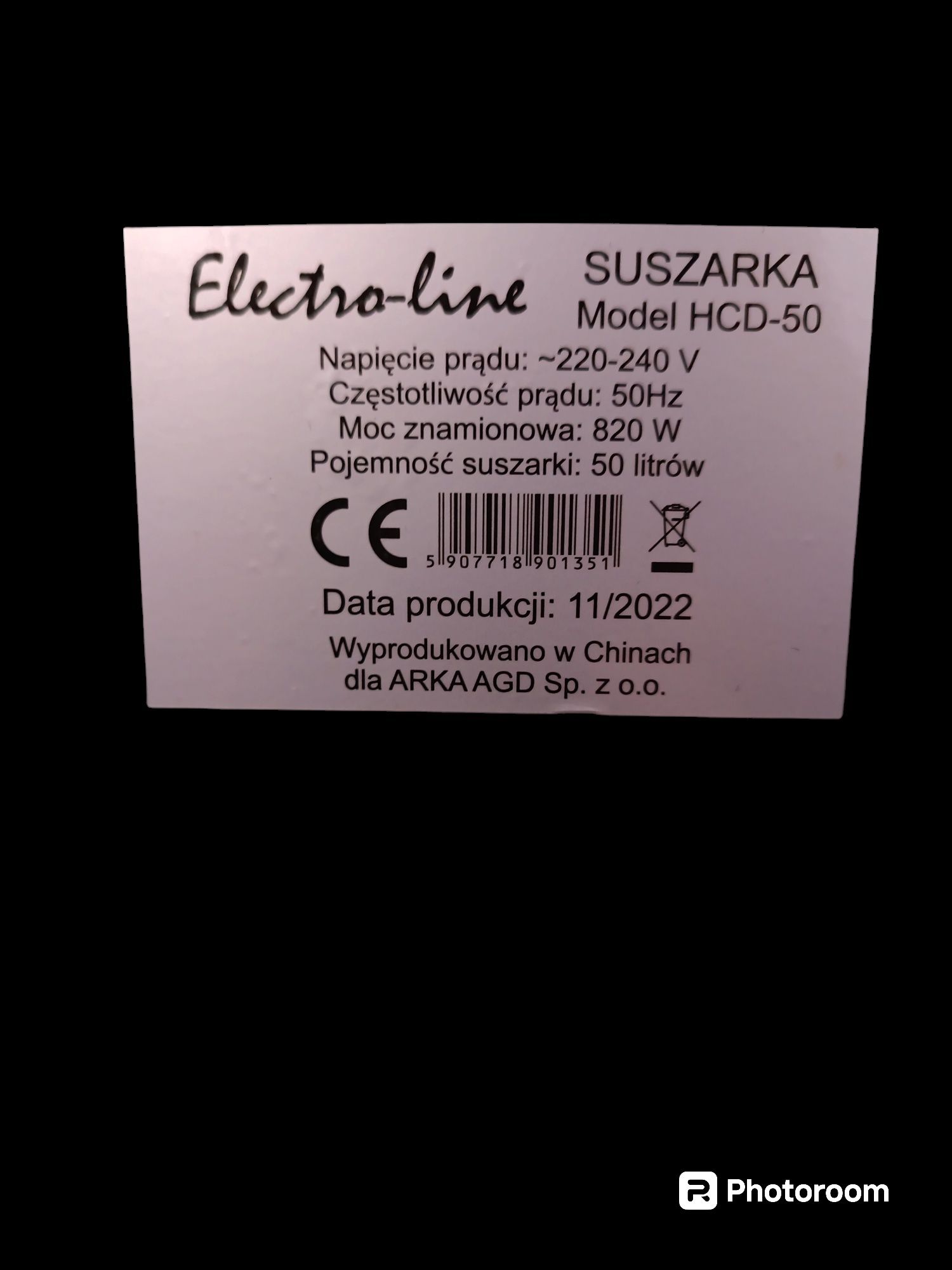 Suszarka do bielizny elektryczna
