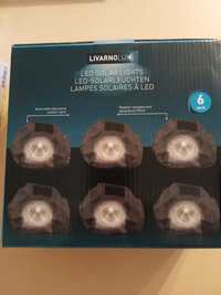 Набір вуличних світильників на сонячній батареї камінчики Livarno Lux