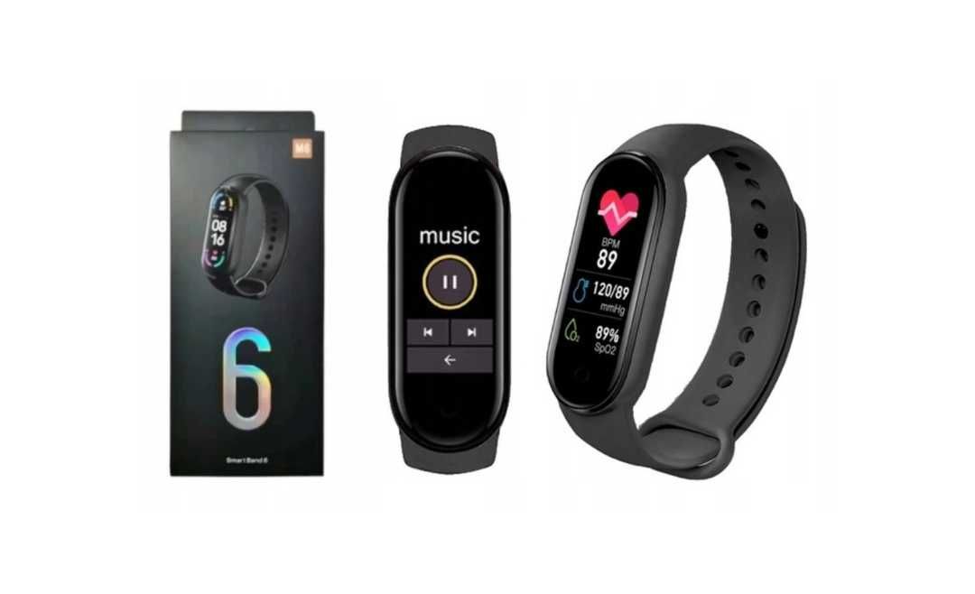 Smartwatch Smartband Opaska Sportowa Zegarek Wodoodporny M6 WYPRZEDAŻ!