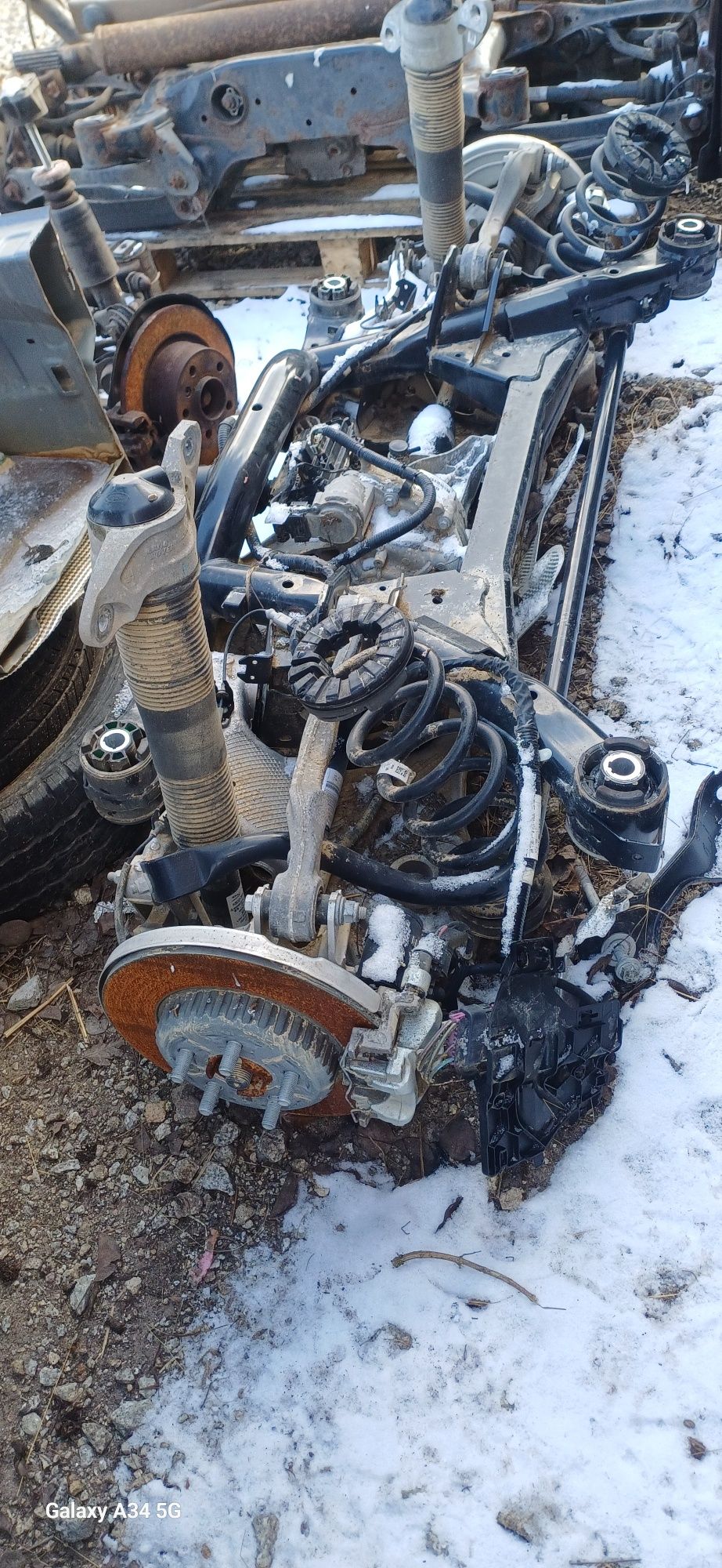 Zawieszenie tylne most tylny  dyferencjał range rover evoque ll L551