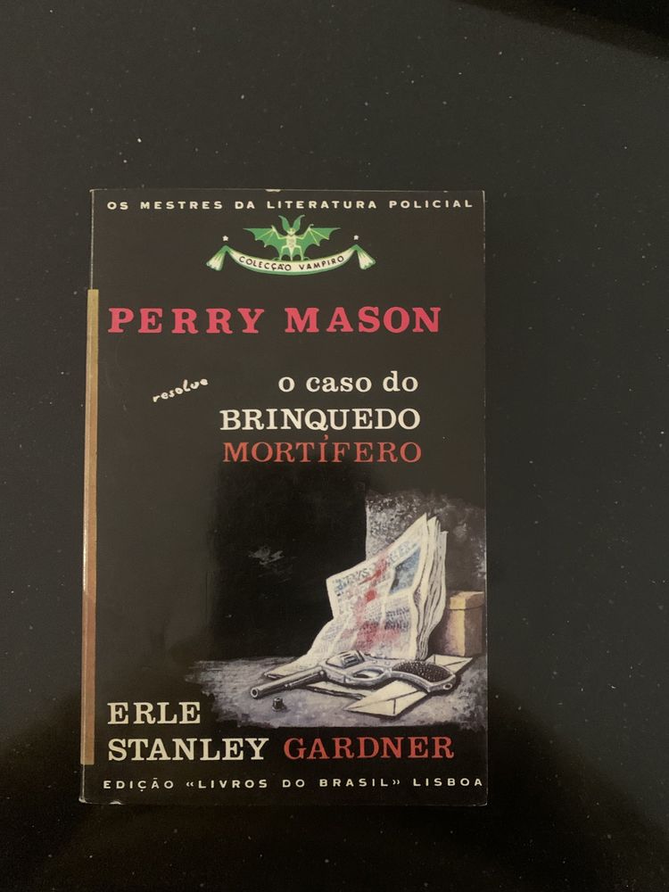 Livro - Perry Maison resolve o caso do brinquedo mortífero